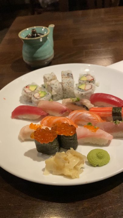 Sushi Tao Japanese Restaurant - Sushi dinner with ikura sushi added - Sushi Bars Near Me - Fort Worth, Texas
