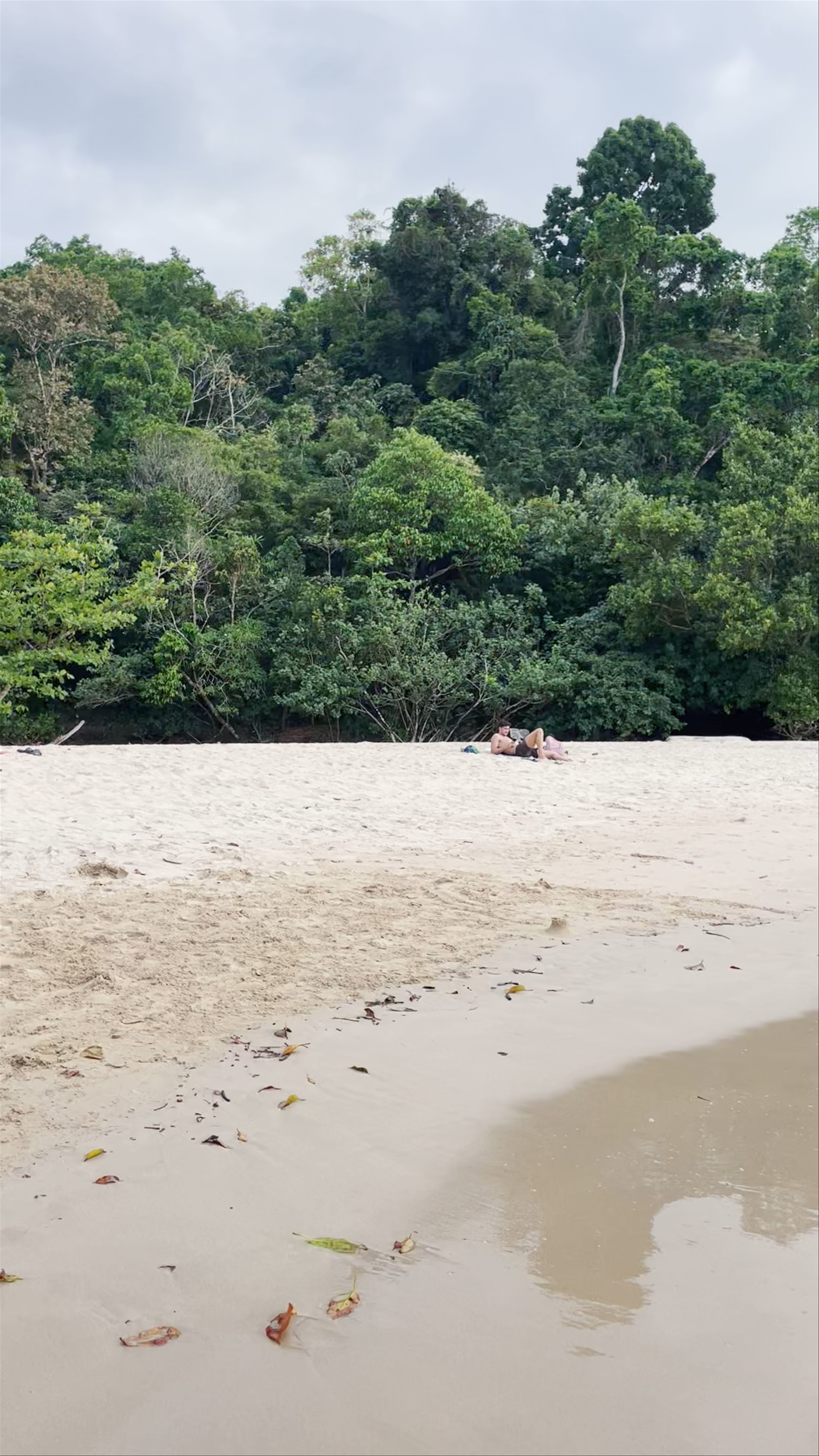 Small Sandy Beach: Secluded Natural Paradise in Khuekkhak, Thailand