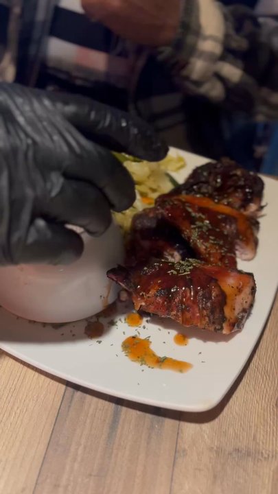 Cookerz Blend - The owner and chef unraveling the food. - Caribbean Near Me - Queens, New York