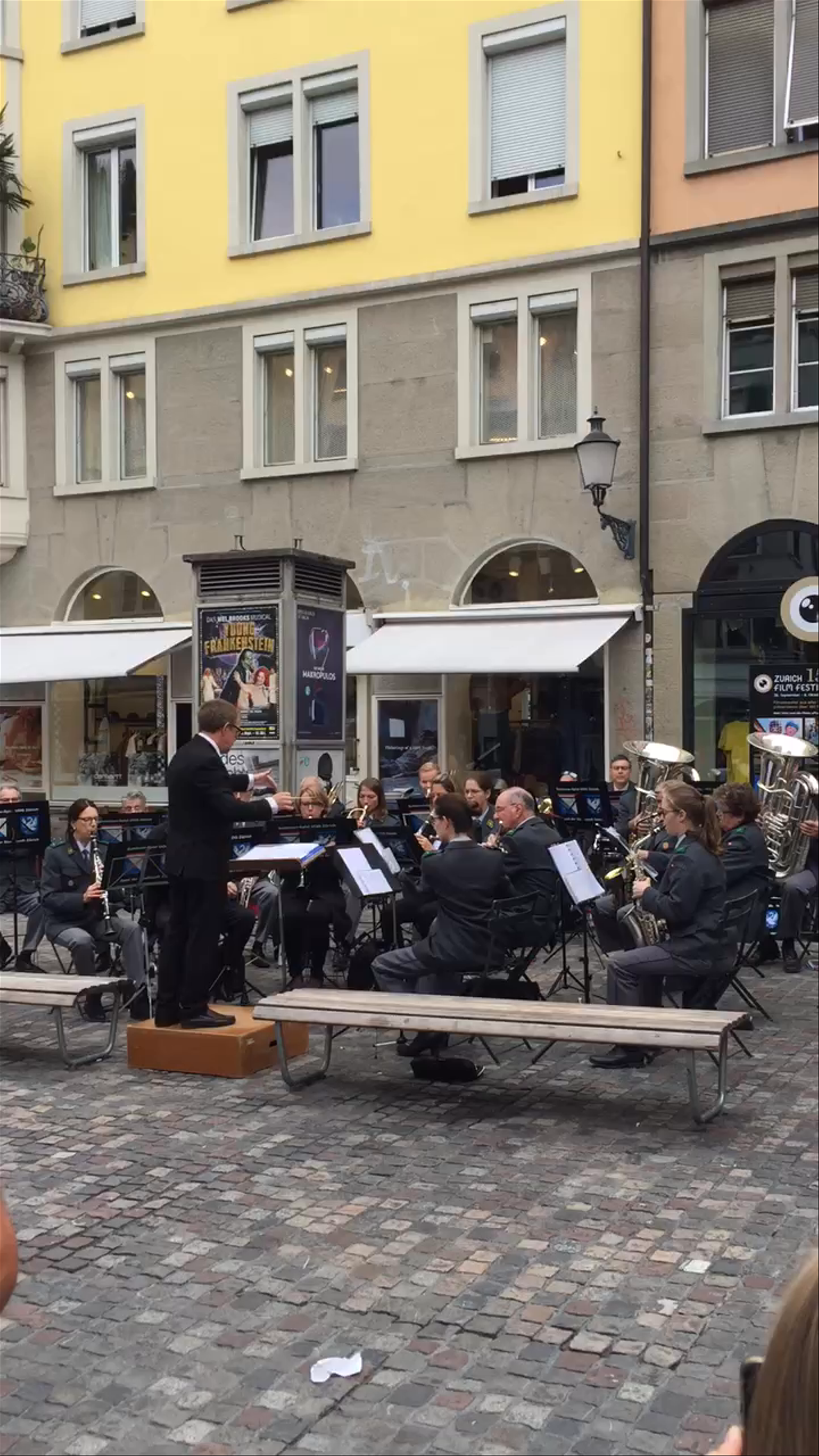 Outdoor Concert at Niederdorfstrasse, Zurich