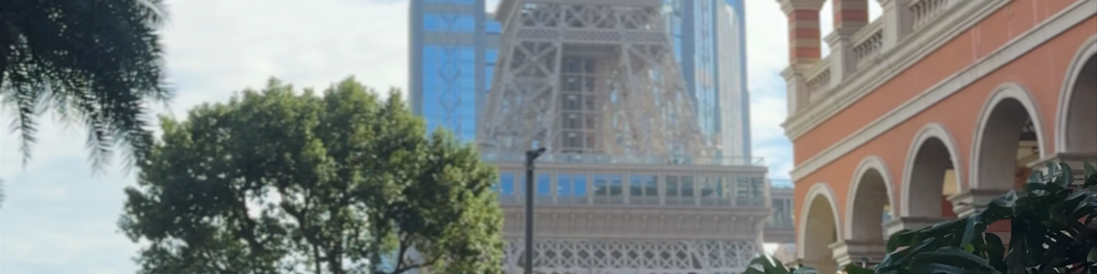 EIFFEL TOWER. AT THE PARISIAN MACAO