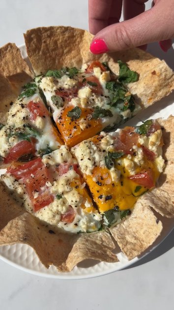 High Protein Breakfast Wrap Bowl | alicelovesbreakfast