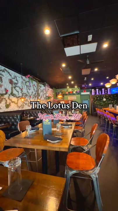 The Lotus Den - @themyrtlebeachbite - Tapas Bars Near Me - Myrtle Beach, South Carolina