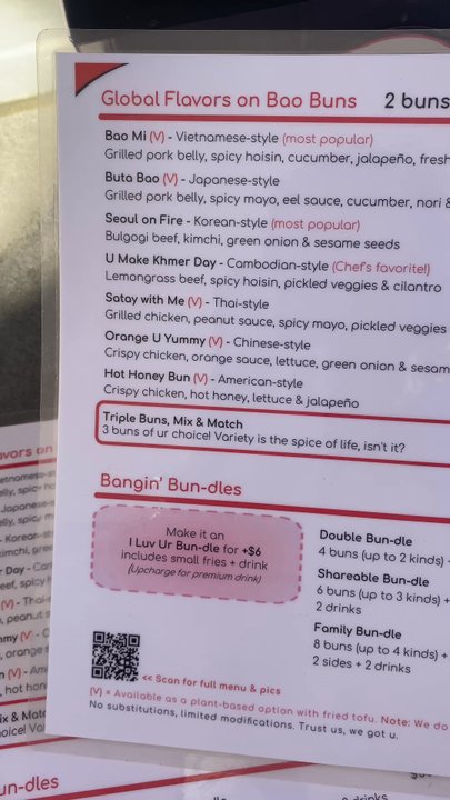 I Luv Ur Buns - Menu - Asian Fusion Near Me - Long Beach, California