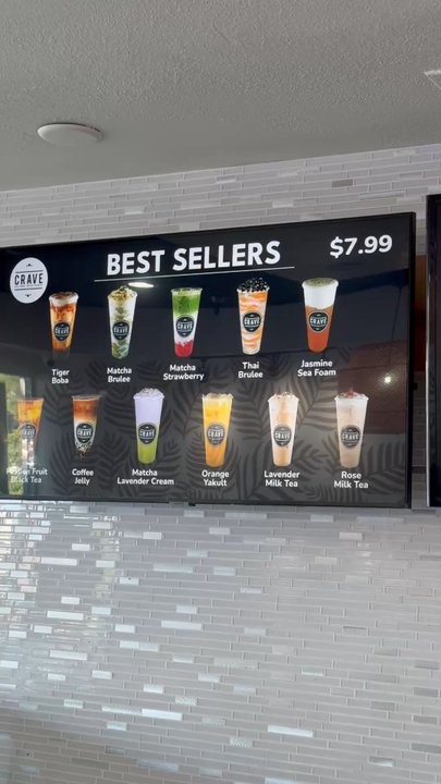 Crave Boba - Menu - Bubble Tea Near Me - Garden Grove, California