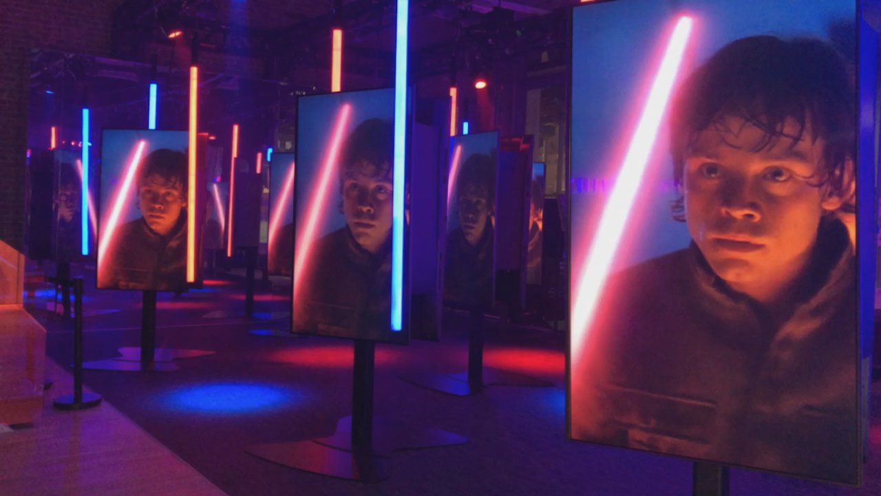 Dolby Soho - Lightsaber fight display - High Fidelity Audio Equipment Near Me - New York, New York