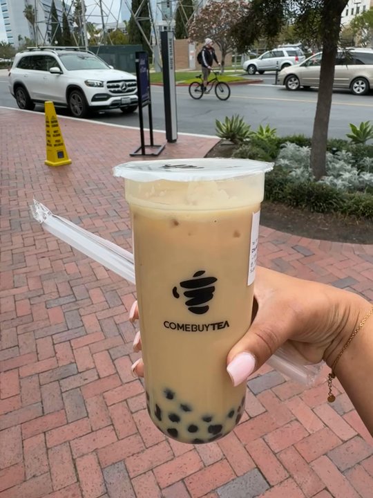 COMEBUYTEA - Chai tea not very sweet but delicious - Bubble Tea Near Me - Huntington Beach, California