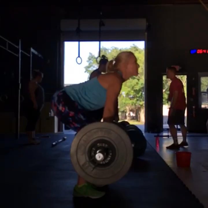 CrossFit ABF - Working on form; squat snatches - Interval Training Gyms Near Me - Clearwater, Florida