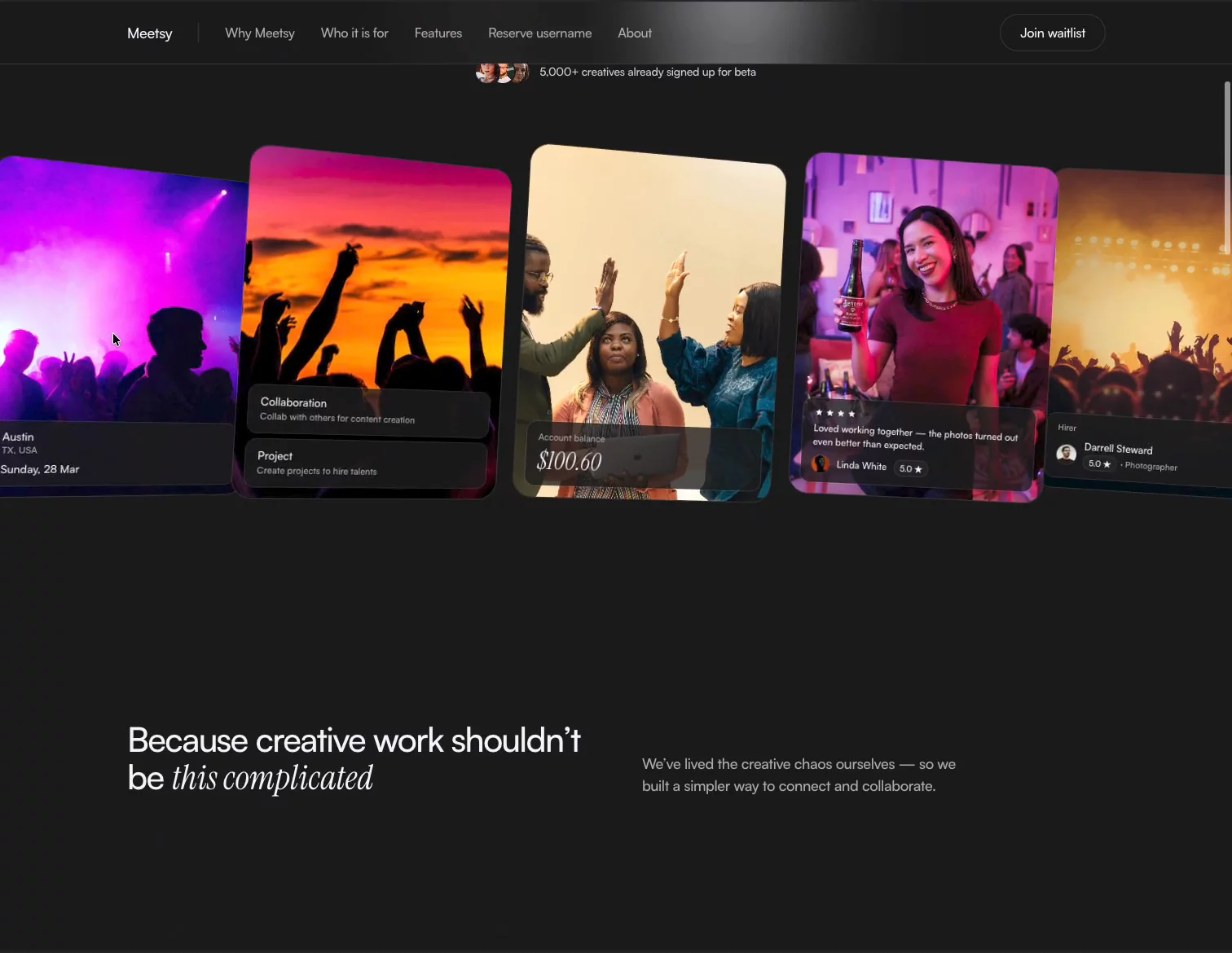 Meetsy — Launch Site