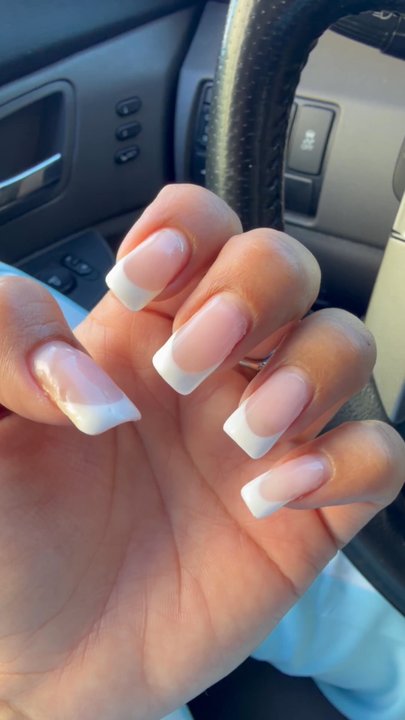 Bloom Nails - Rhis is how long my real nails were and thick. - Nail Salons Near Me - Los Angeles, California
