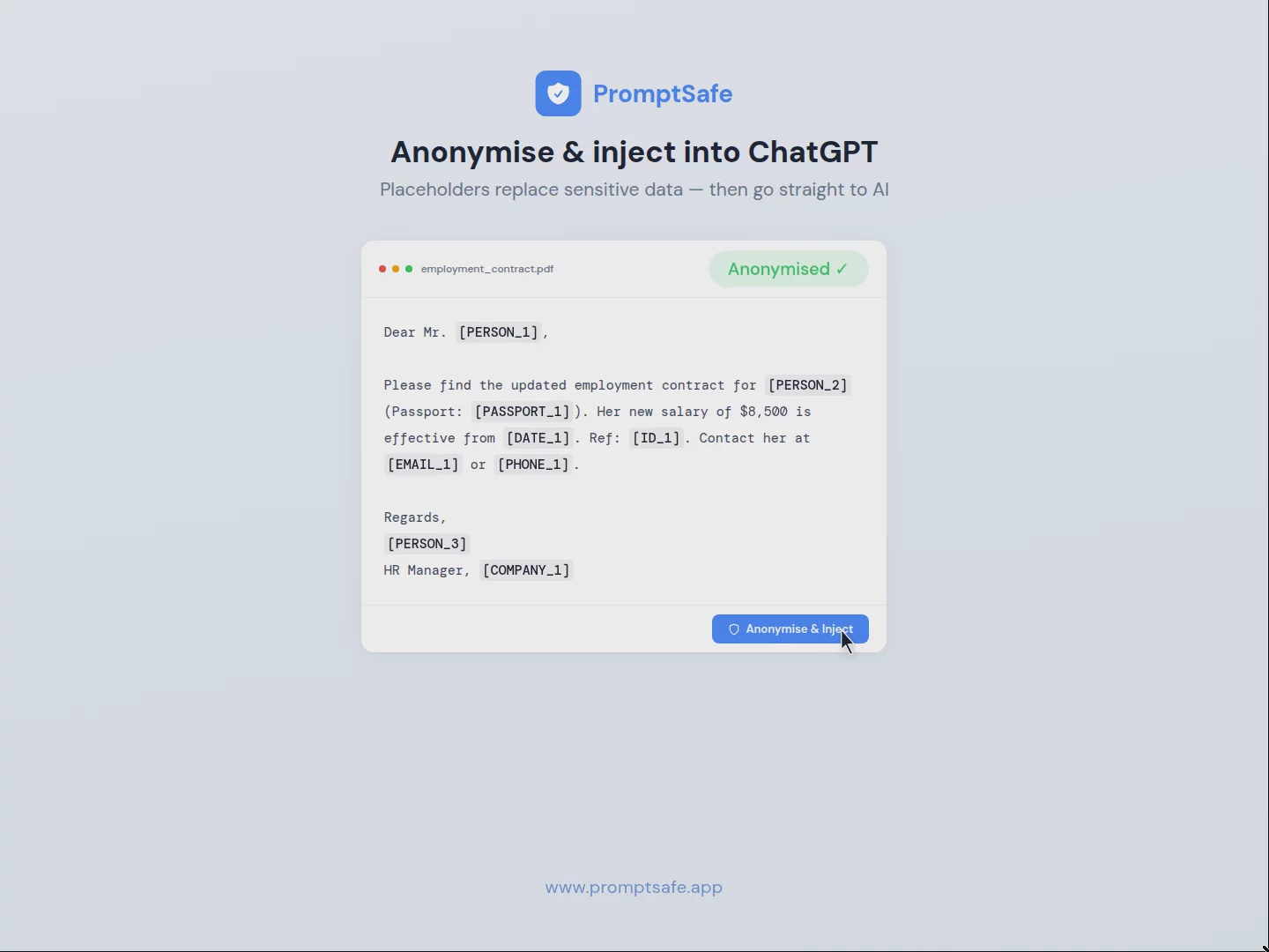 PromptSafe - Unlock ChatGPT for Client Work image 1