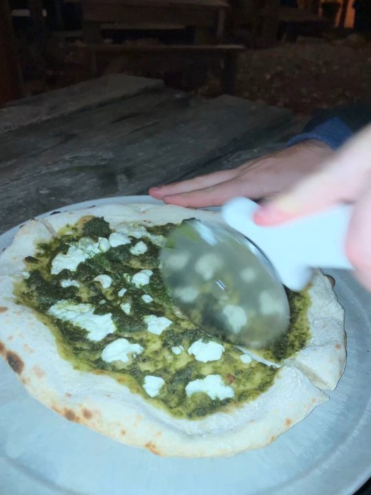 Scratch Brewing Company - Pesto pizza do a full on beer flight. - Breweries Near Me - Ava, Illinois