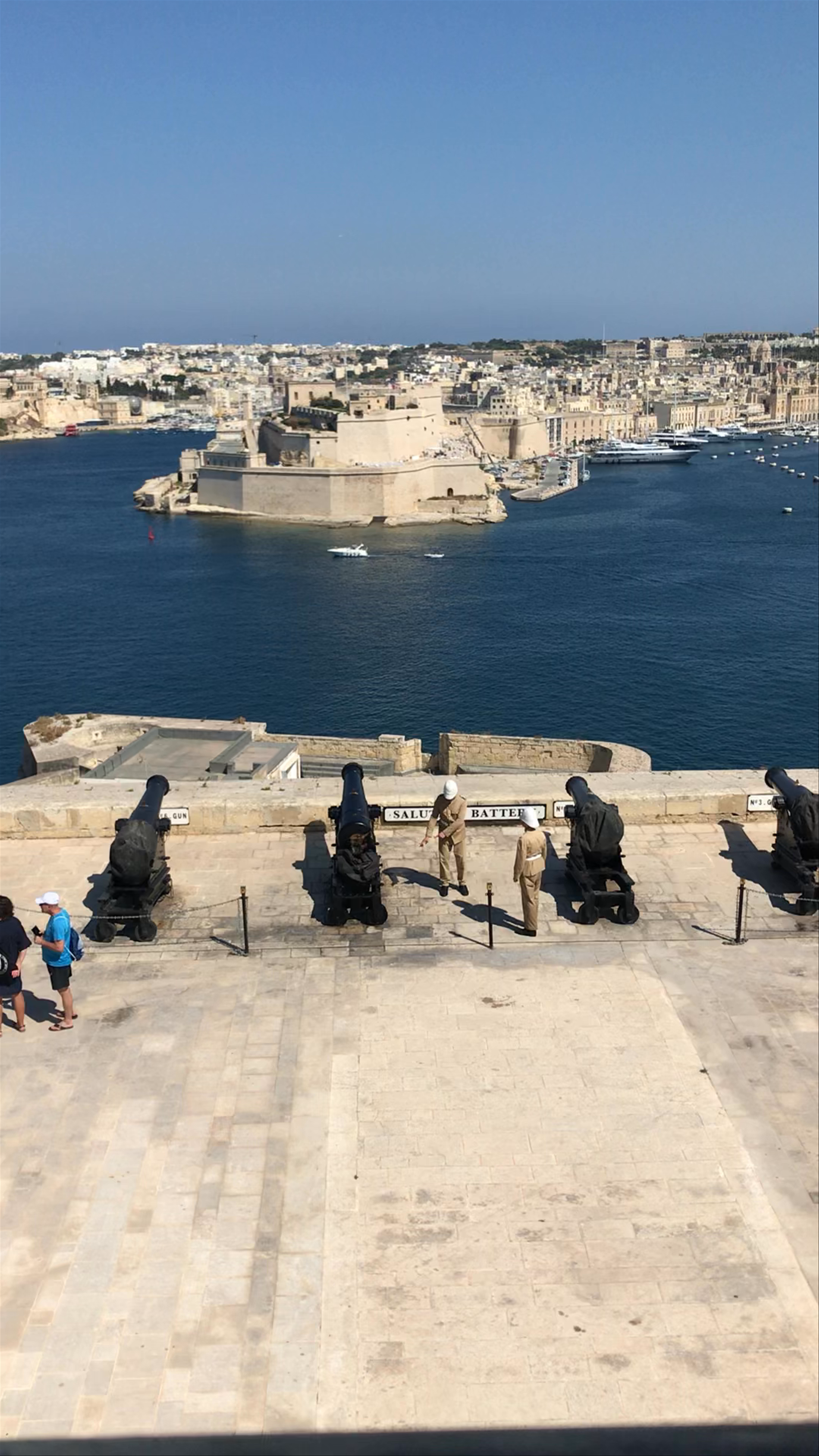 Saluting Battery Experience: Historic Valletta, Malta