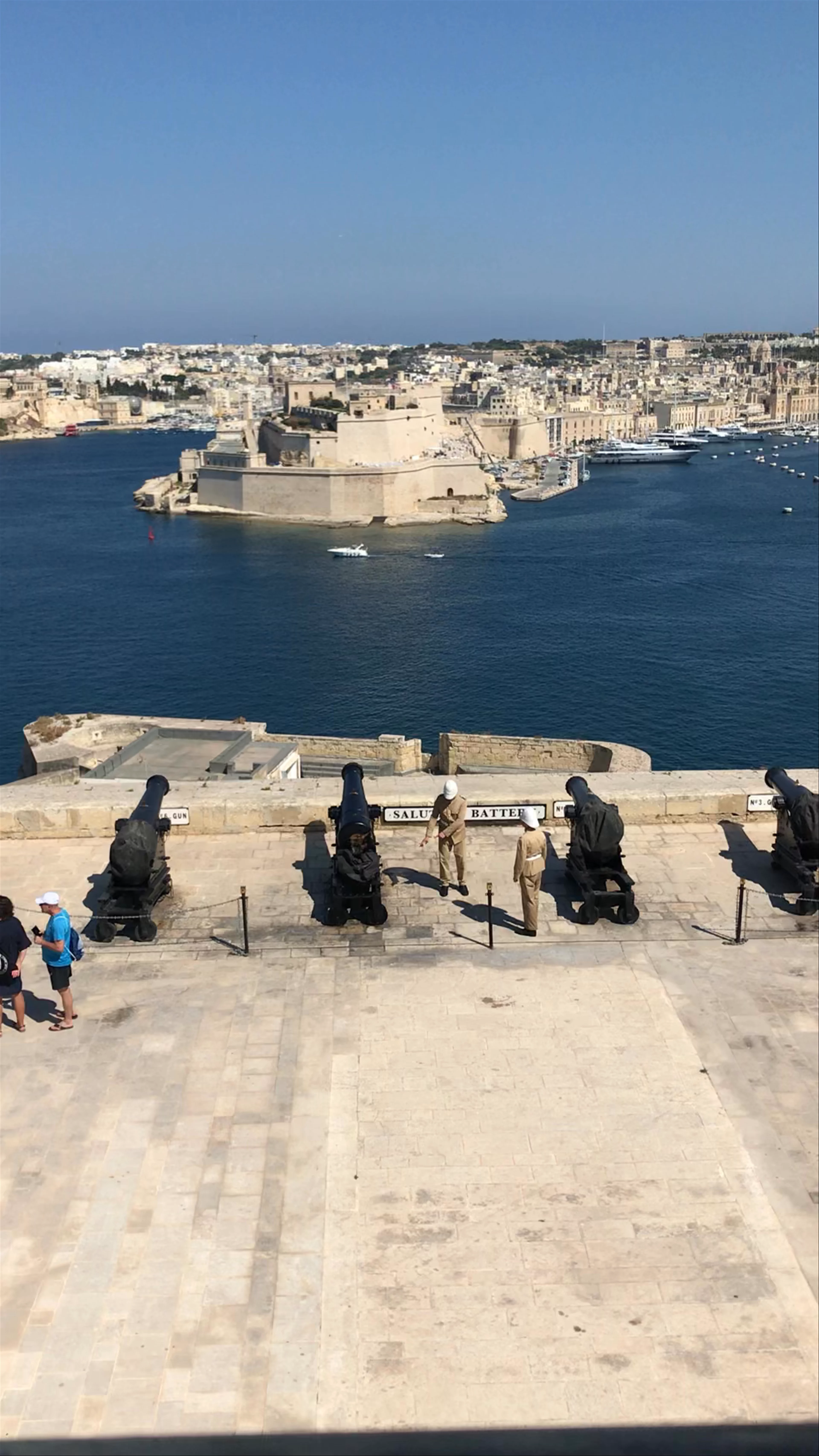 Saluting Battery