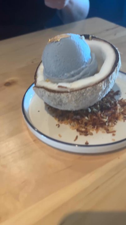 Oceanic Thai Kitchen - Coconut ice cream - Thai Near Me - Plano, Texas