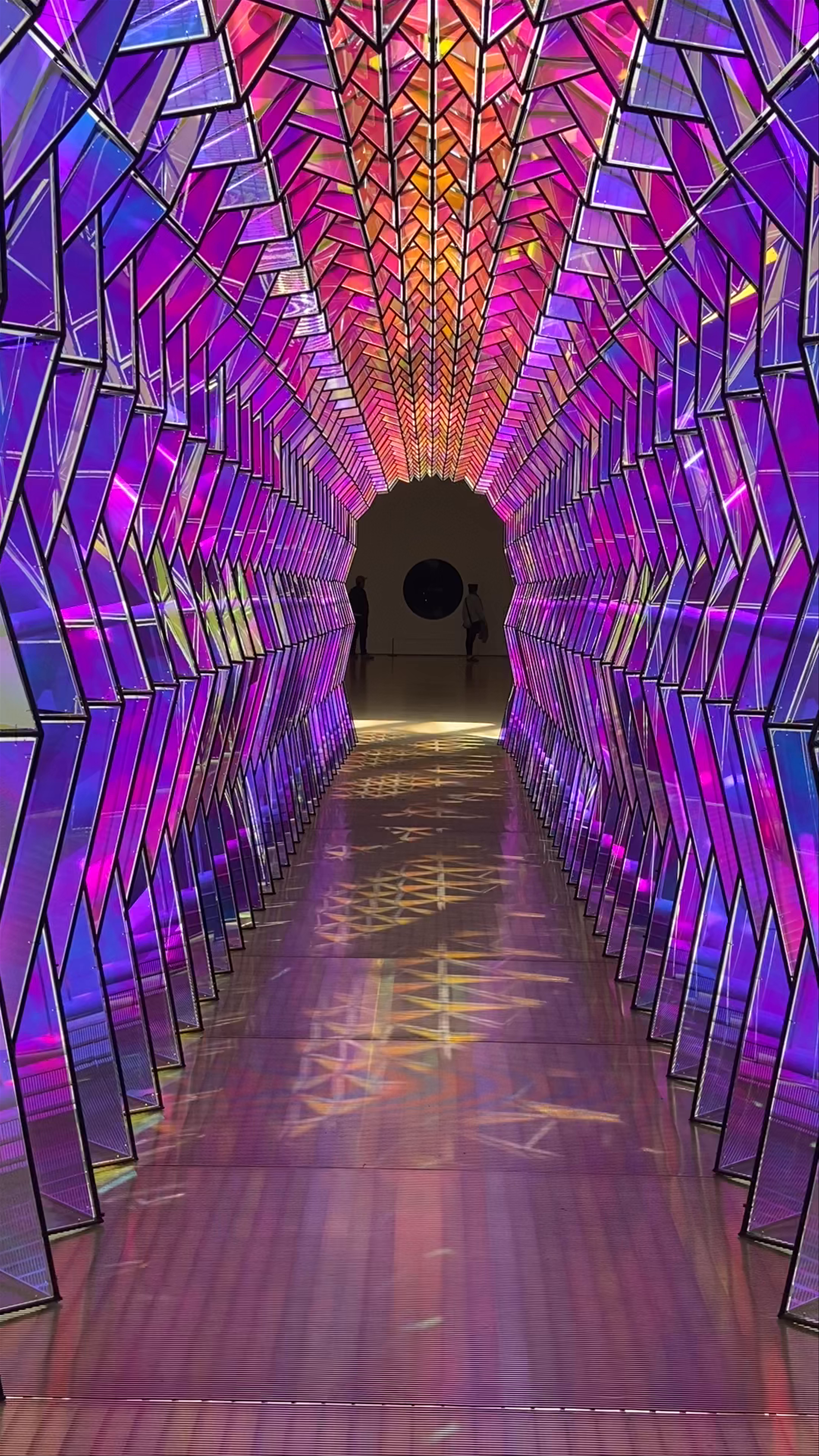 Immersive Light Installation at San Francisco Museum of Modern Art