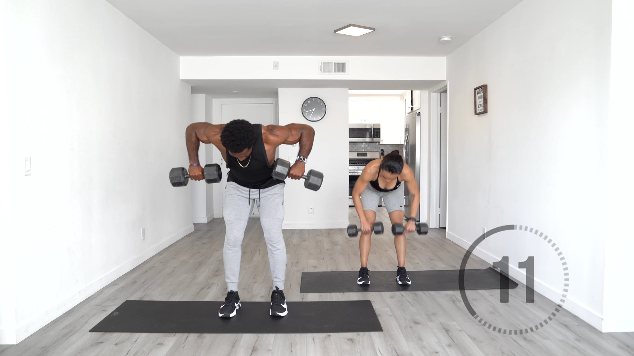 Dumbbell workout 20 online minutes