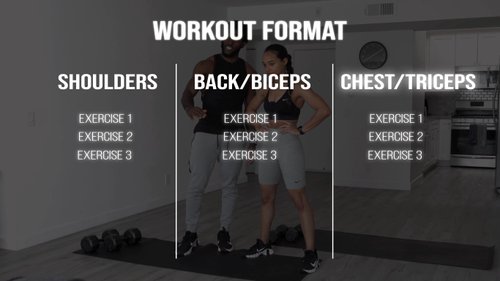DAY 2 Dumbbell [20 Minute Upper Body + 10 Min. Arms And Abs]