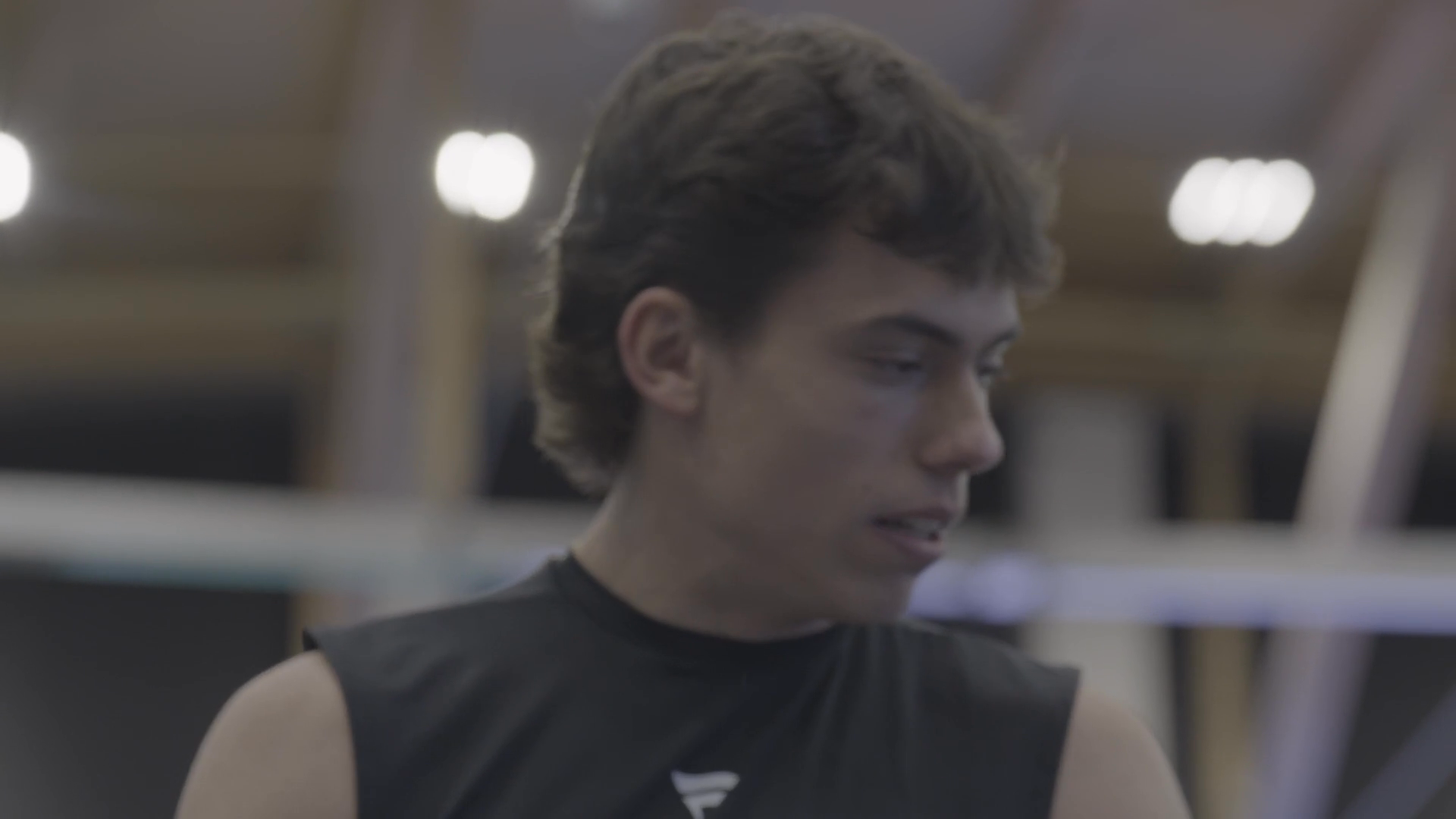 Markus Ruck at the 2026 NHL Scouting Combine Workouts · Jun. 6, 2026