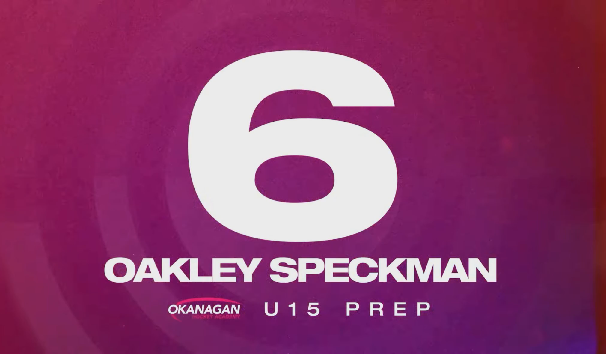 Oakley Speckman: #6 Save of Week 6 - CSSHL Highlights!