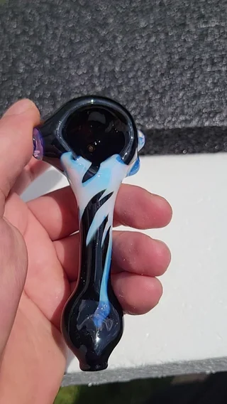 Preview pic of Color drip spoon.  Galaxy and ghost