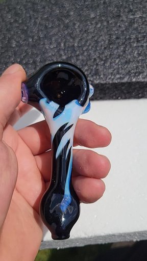 Preview pic of Color drip spoon.  Galaxy and ghost