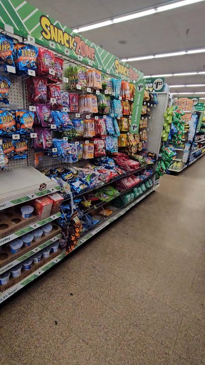 Dollar Tree - Snacks area - Discount Store Near Me - Los Angeles, California