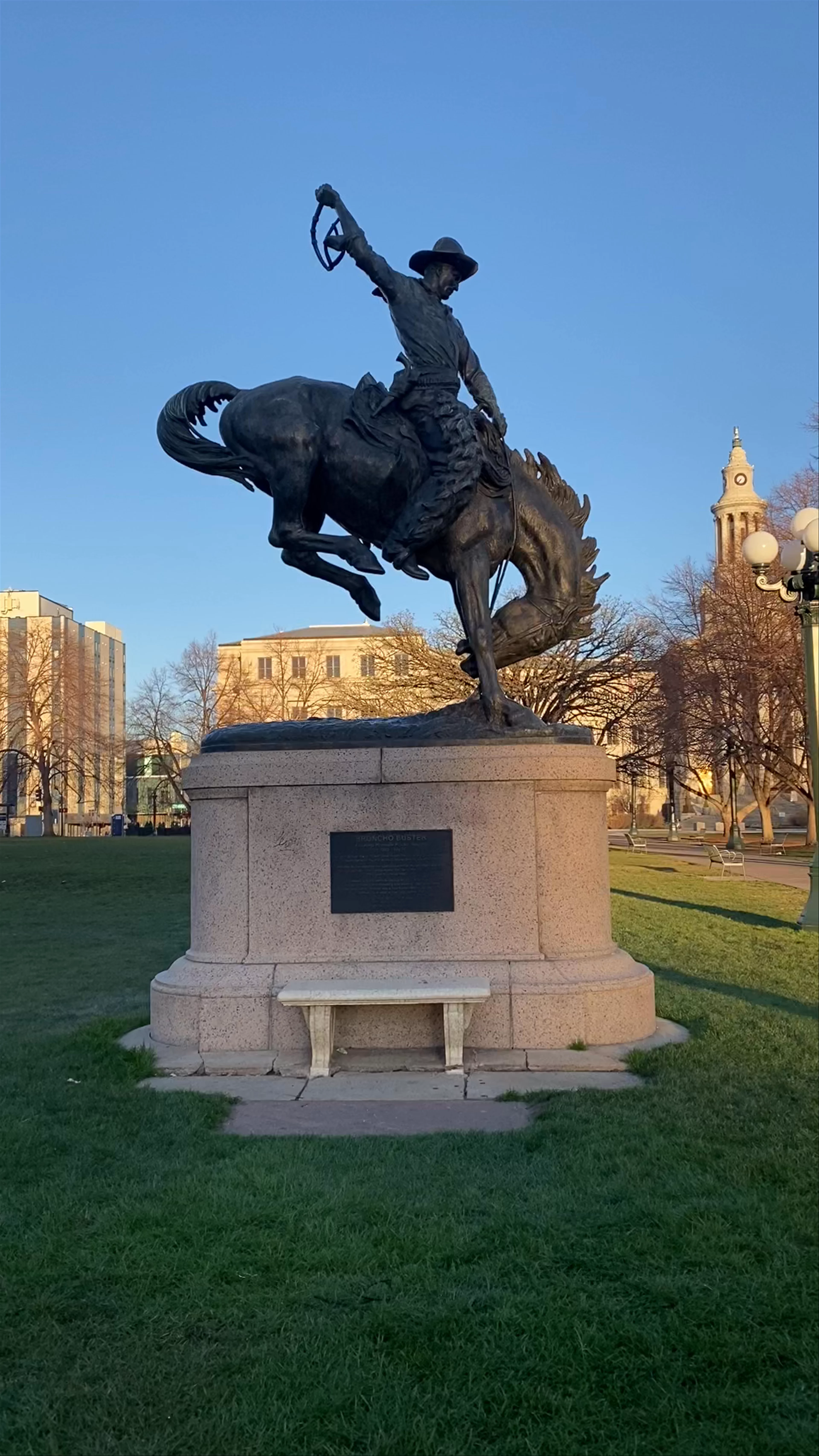 Parque del Centro Cívico, 14th Avenue, Denver, CO, USA