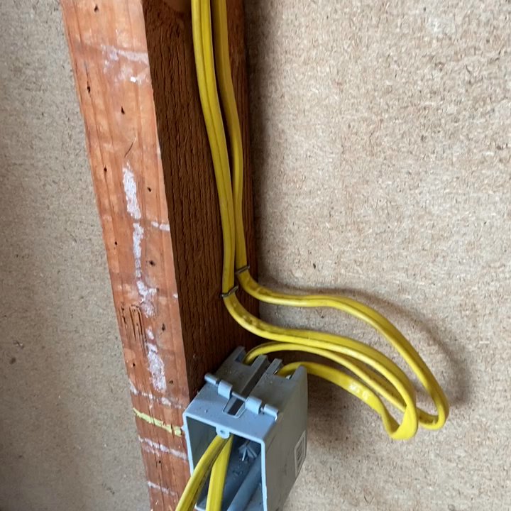 McKnight Electric - Rough wiring staples and safety plates installed - Electricians Near Me - Inglewood, California
