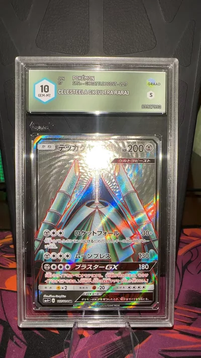 Pokemon Celesteela GX 117  [sm4+] graad 10
