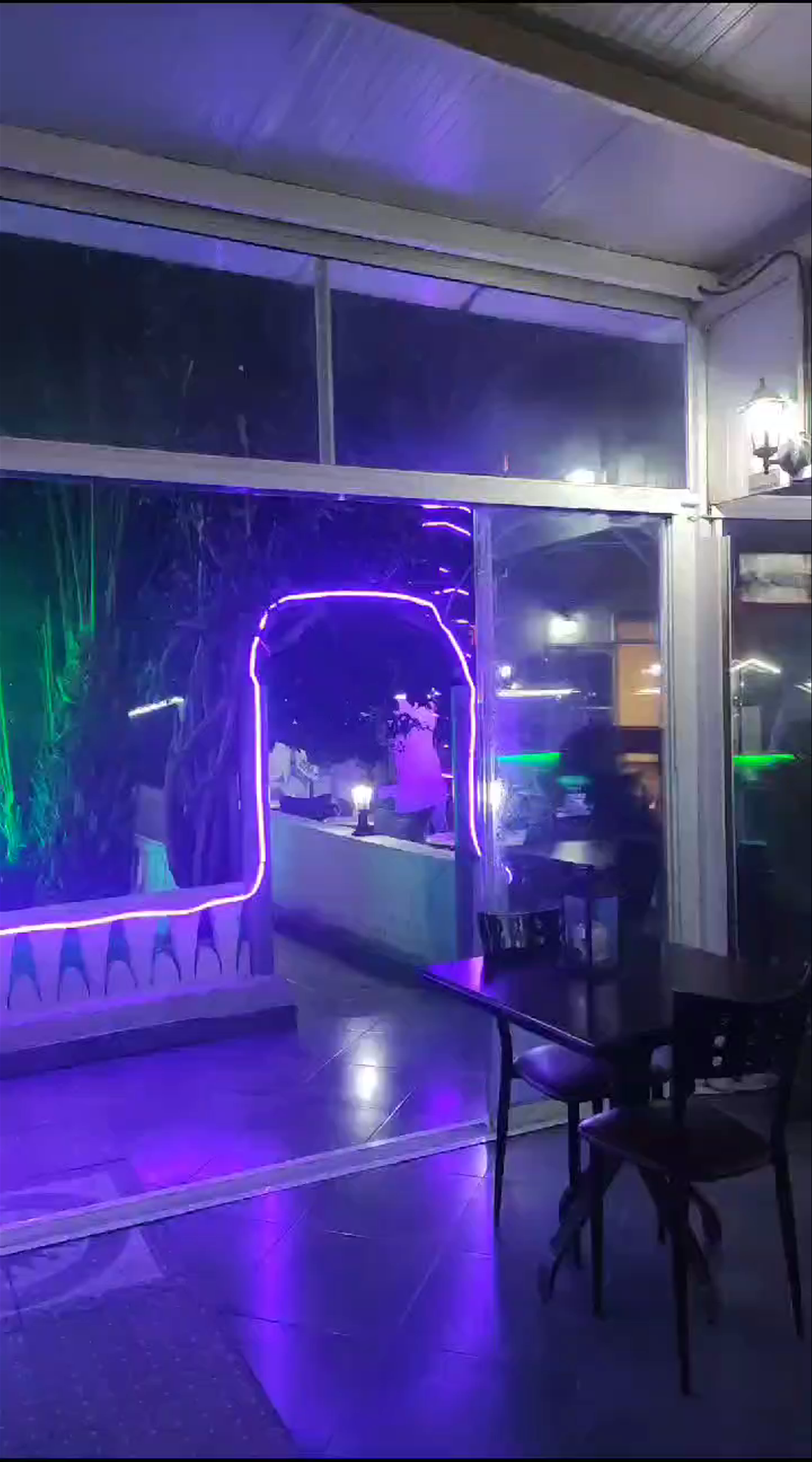 Night Ambiance at Restaurante Turco Jack Kebab SL in La Torre del Pla, Spain