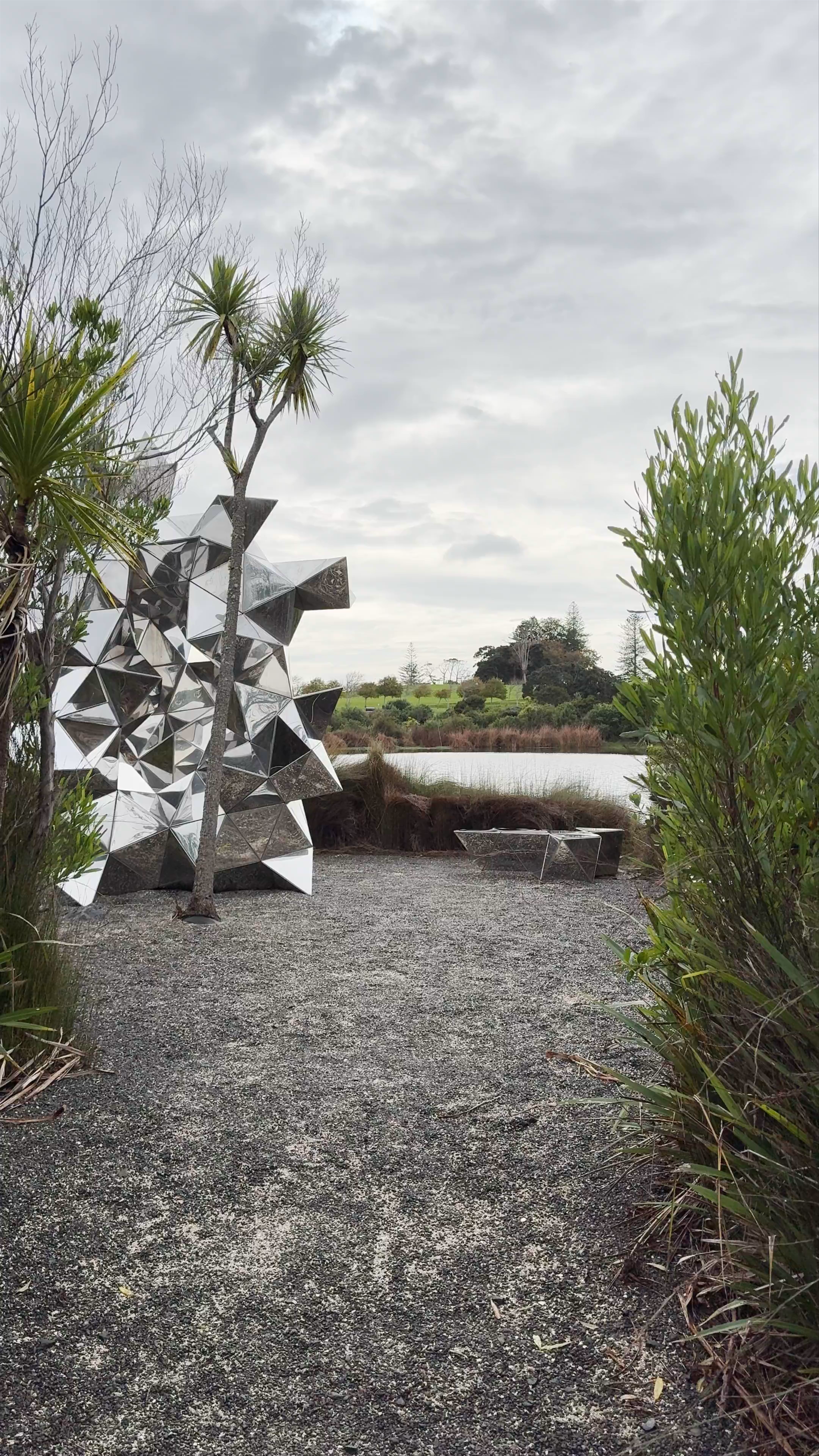 Auckland Airport Sculpture Park Andrew McKee Avenue