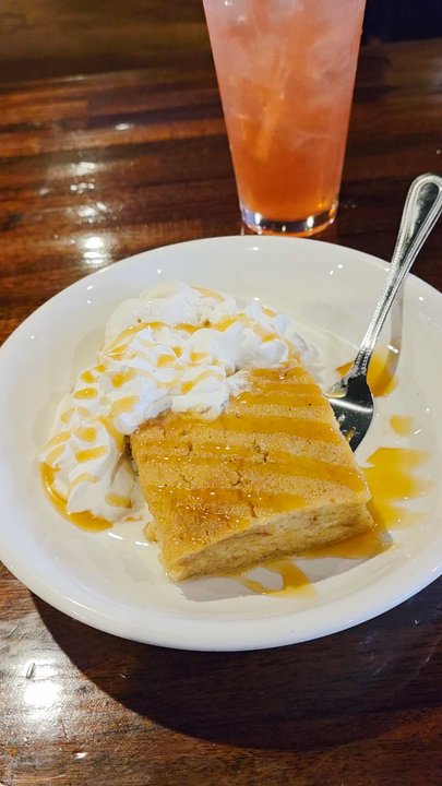 Martin's Downtown - A video clip of the Glazed Doughnut Bread Pudding. - Sports Bars Near Me - Roanoke, Virginia
