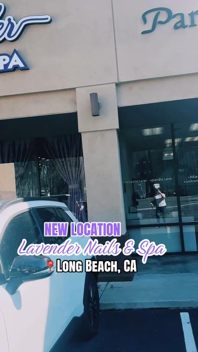 Lavender Nails - @curatedbymaygen on TikTok for more videos - Nail Salons Near Me - Long Beach, California