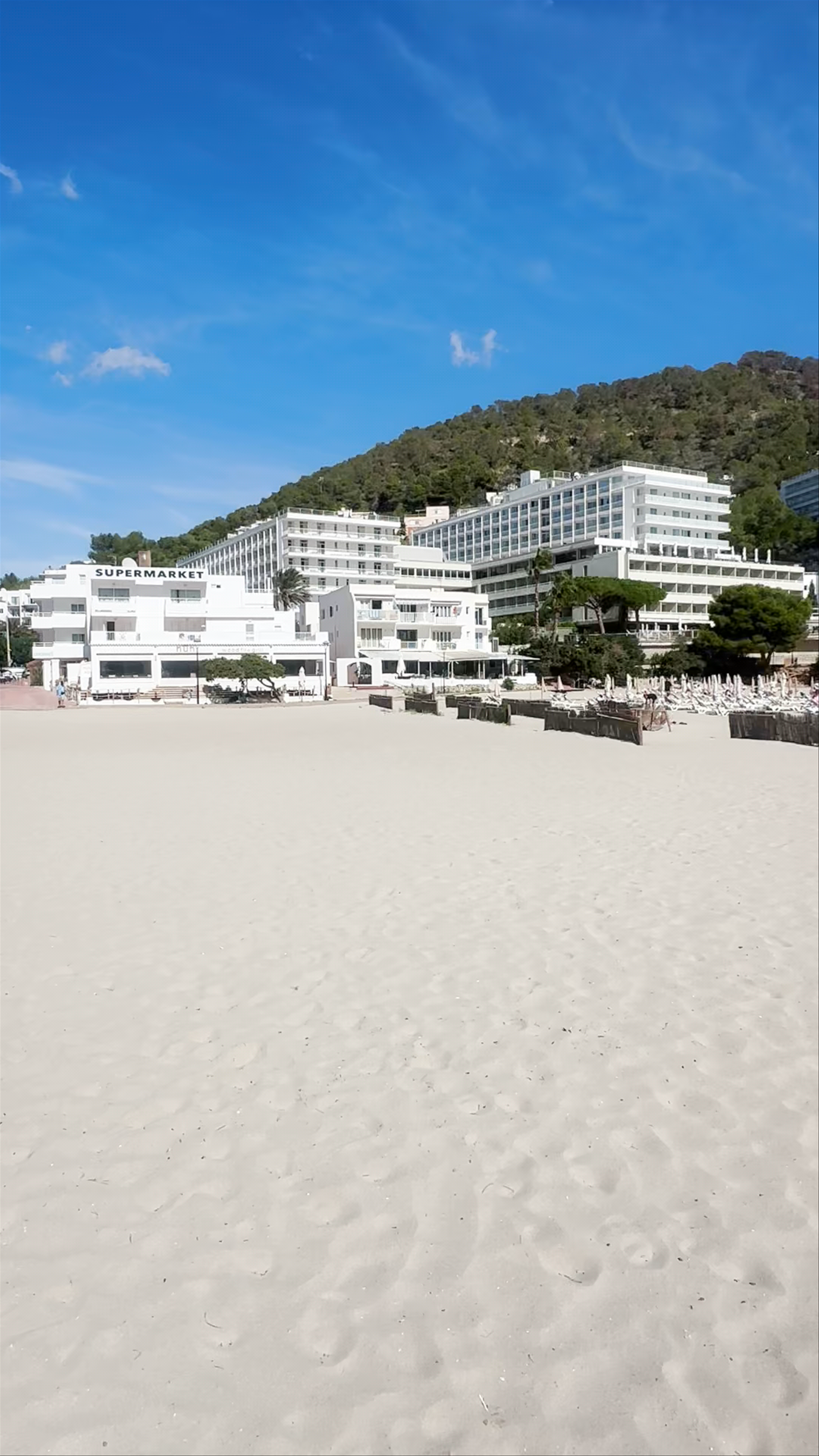 Sunny Beach Day at Cala Llonga, Ibiza