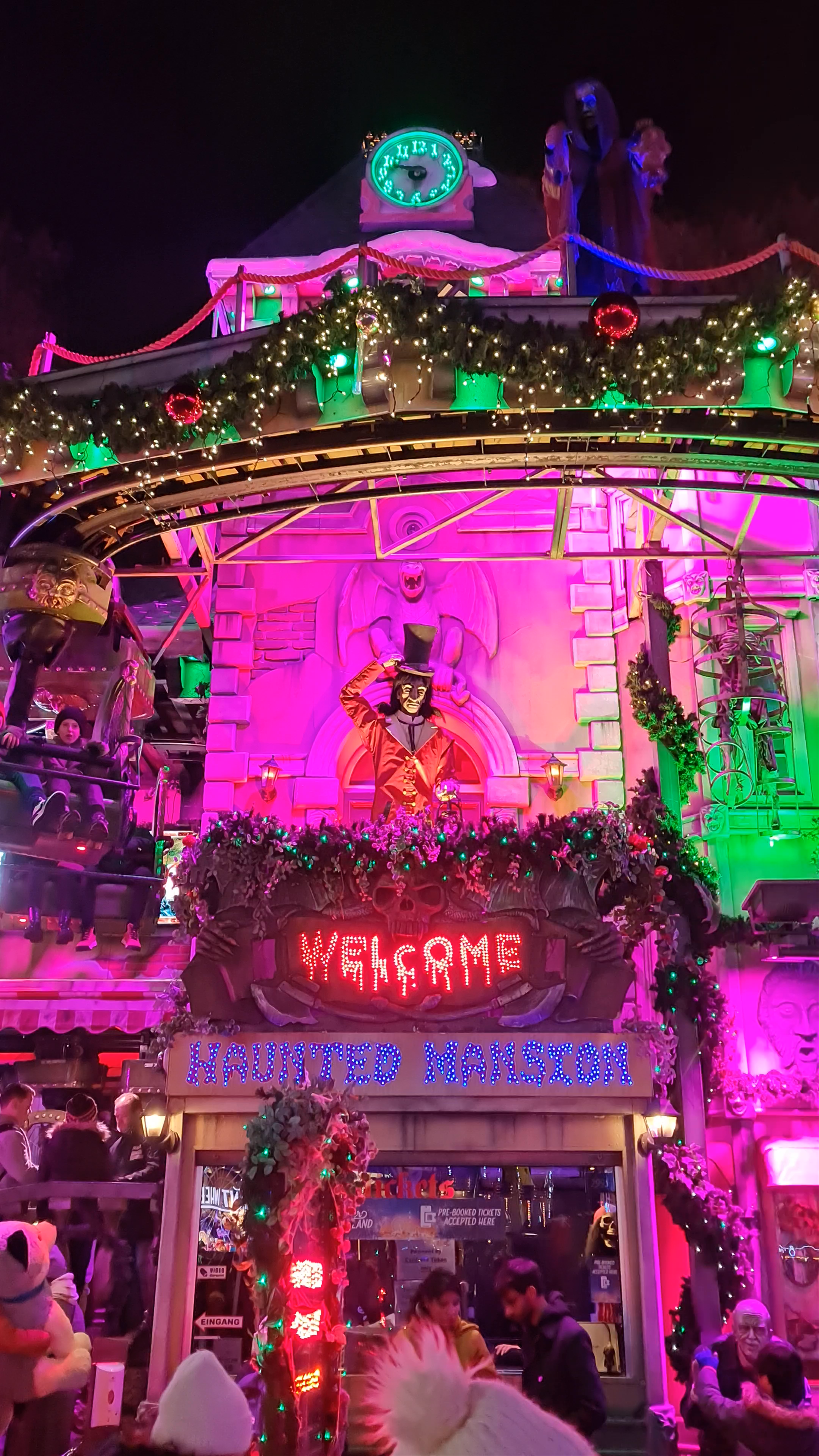 Hyde Park Winter Wonderland Haunted Mansion and Festive Attractions