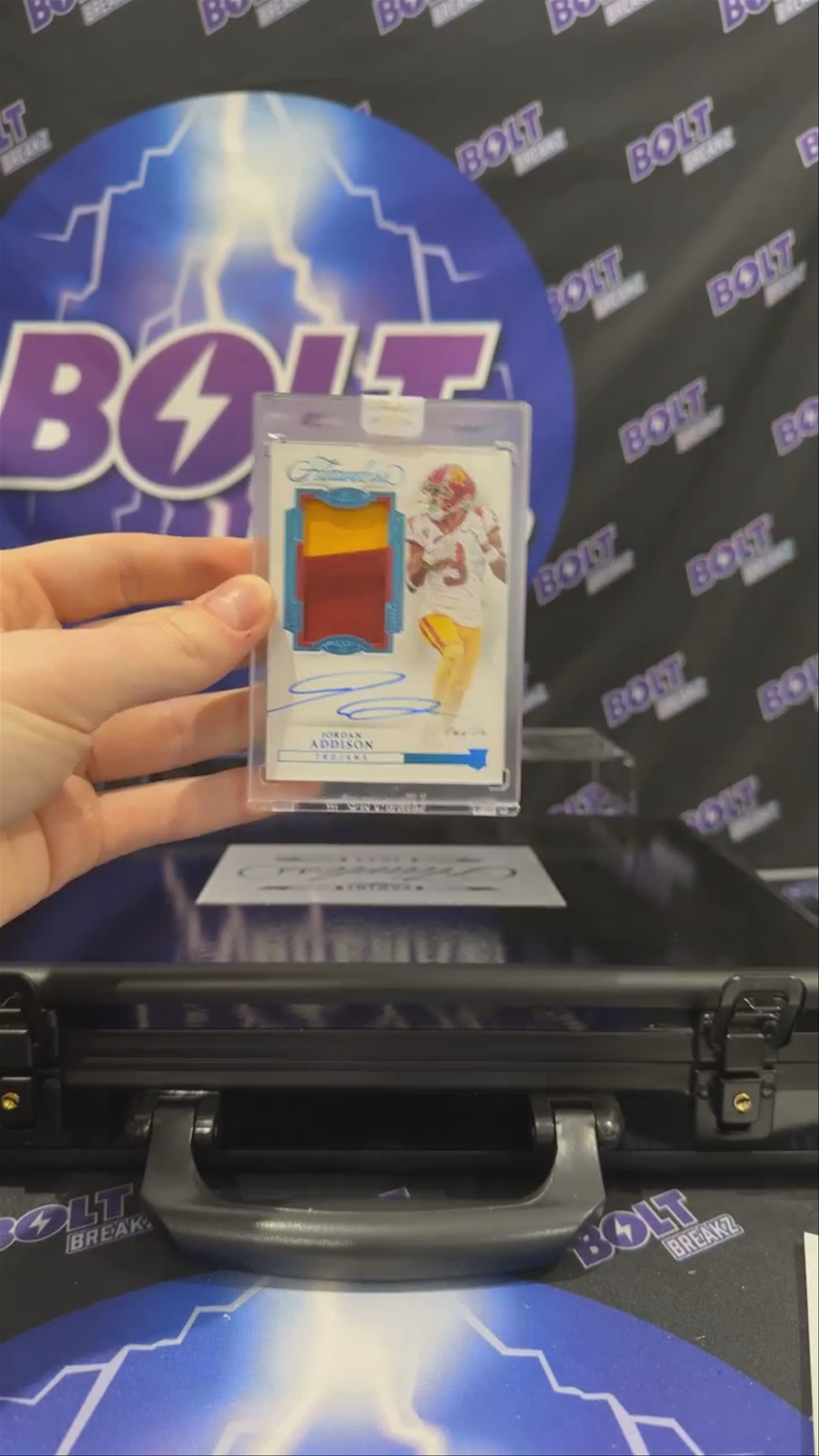 2023 Flawless Collegiate Jordan Addison RPA 1/1