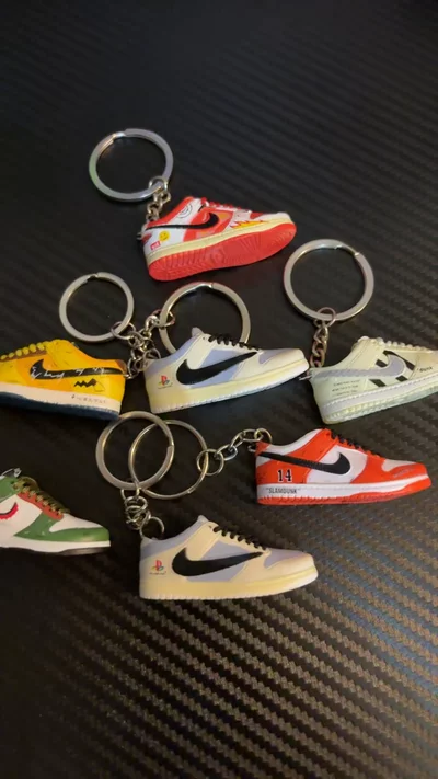 Nike Sneaker Keychains. Choose 1 (Sold Individually)