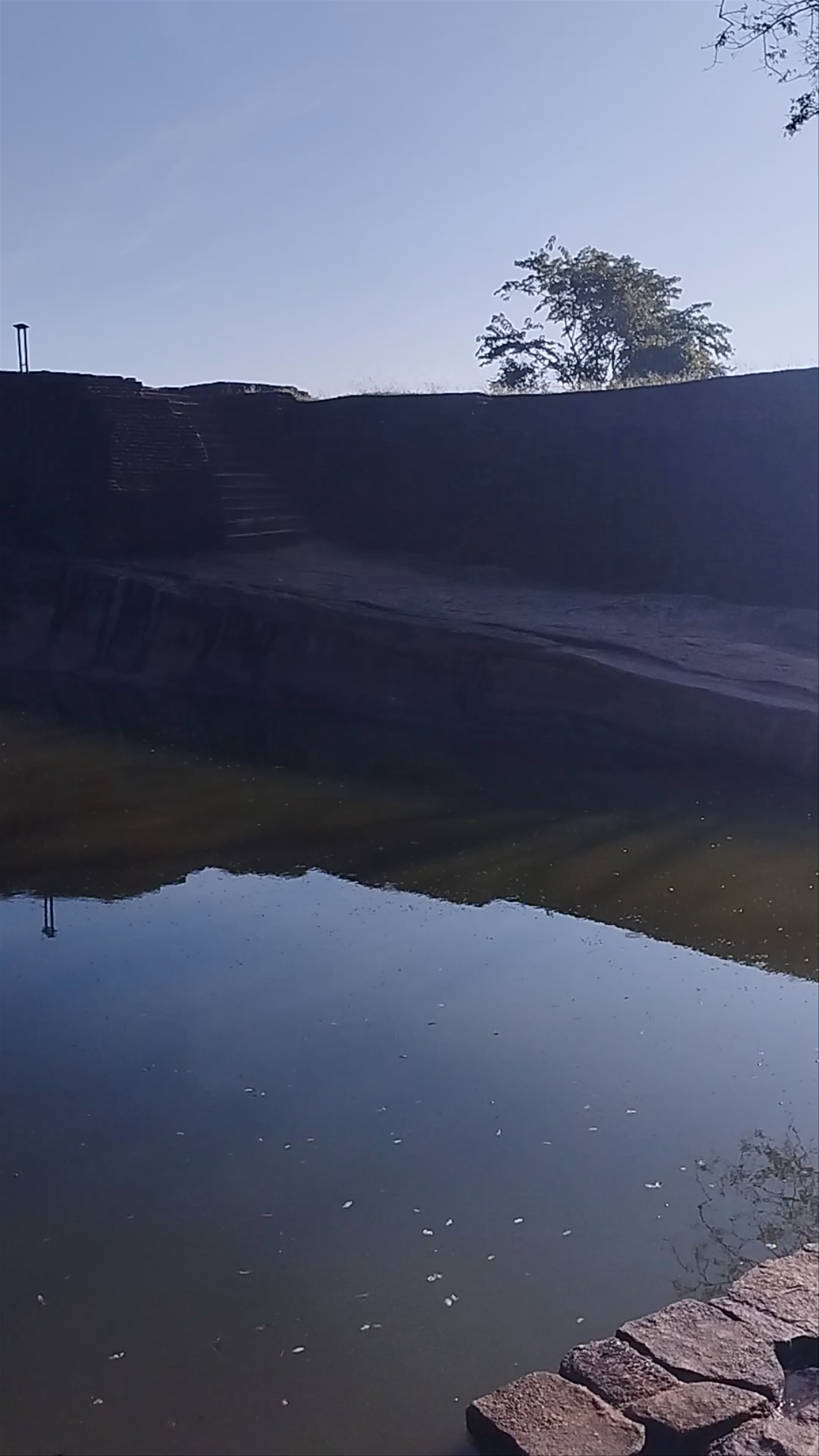 Summit of Sigiriya Rock Mountain