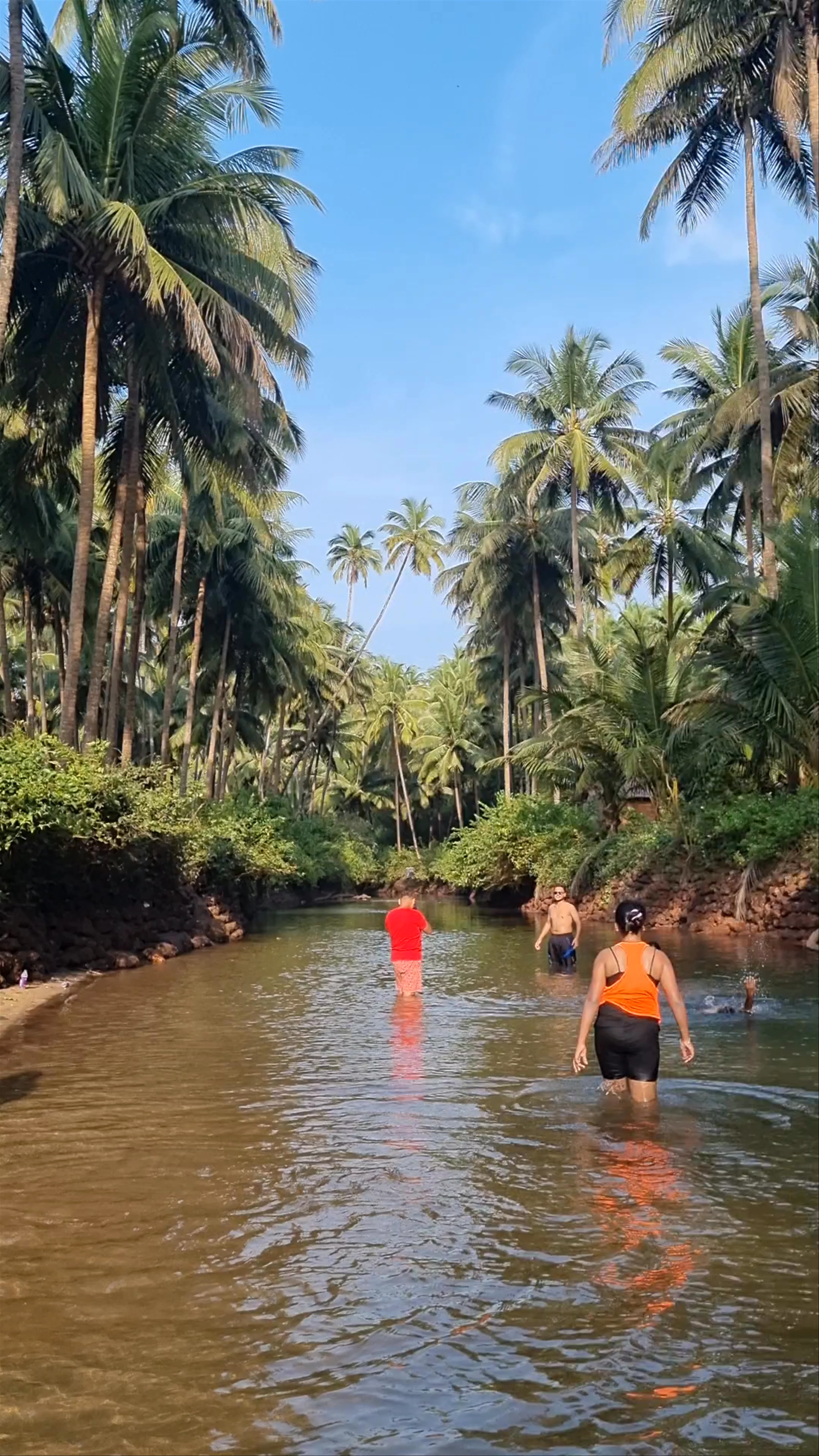 Cola Beach Lagoon, Cola, Goa