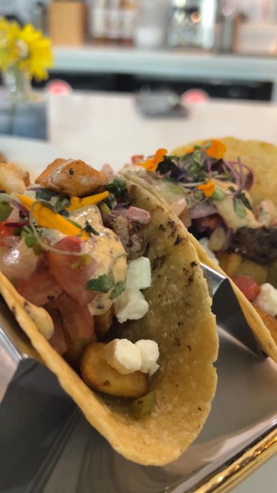 Brunch & Bloom - Lamb Tacos - Breakfast & Brunch Near Me - Humble, Texas