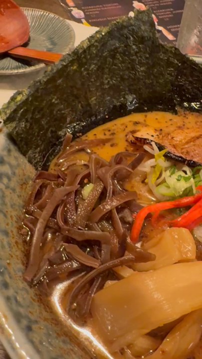 Miku Ramen - Black Garlic Ramen is so good and flavorful - Japanese Near Me - Largo, Florida