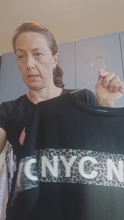 Black Sweatshirt With Nyc Print