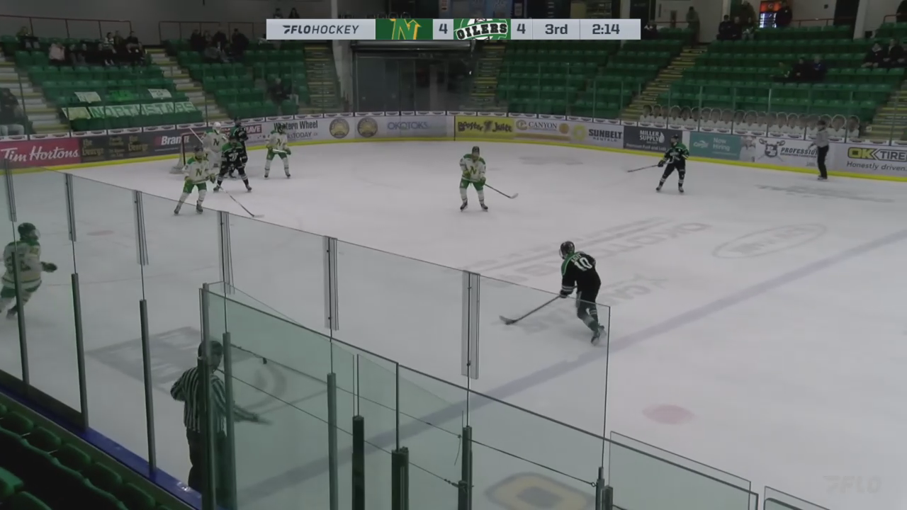 Mason McDougall's Game/Series-Saving Glove Save | Calgary Northstars U17 AAA playoffs