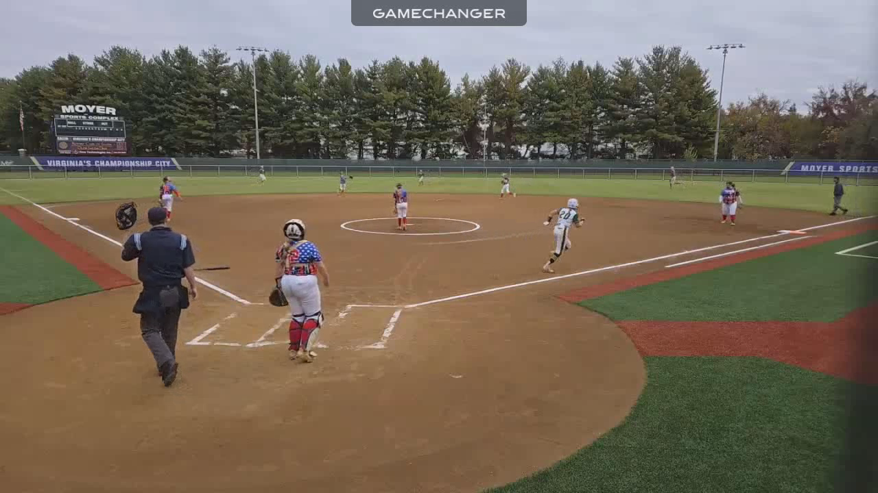 "Pop up caught behind 2nd" - Olivia Crouse's Softball Videos | FieldLevel