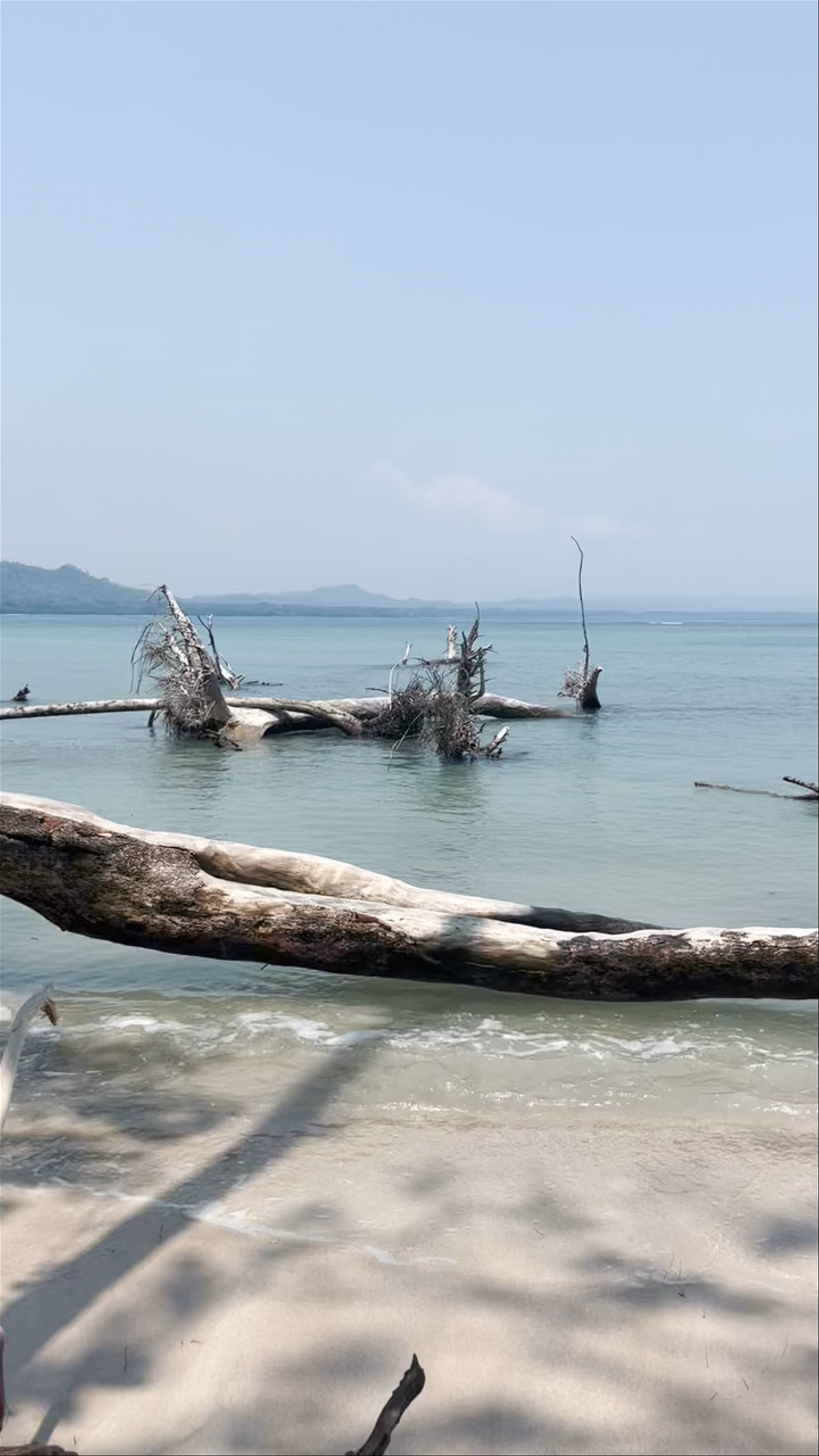 Tranquil Shoreline at Cahuita National Park, Costa Rica