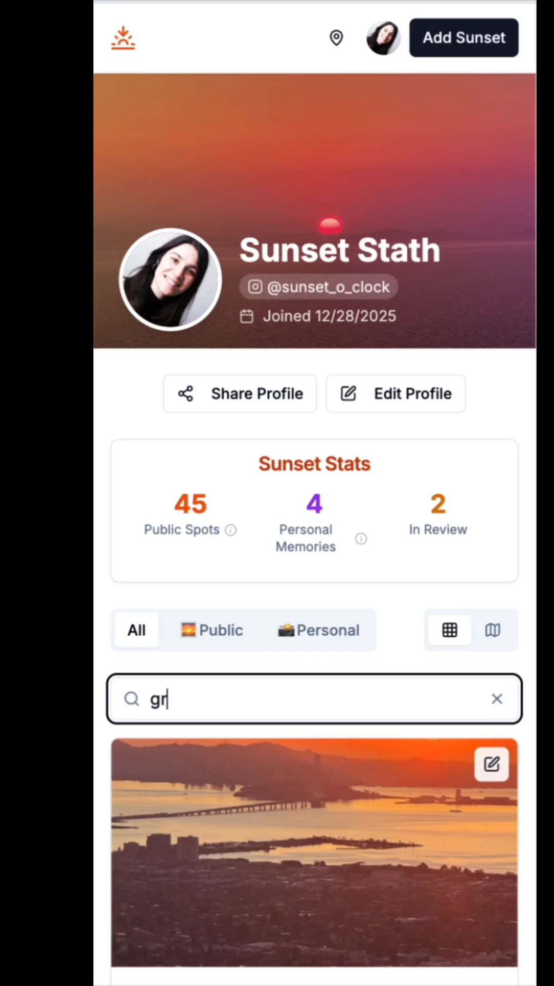 Sunset O'Clock image 1