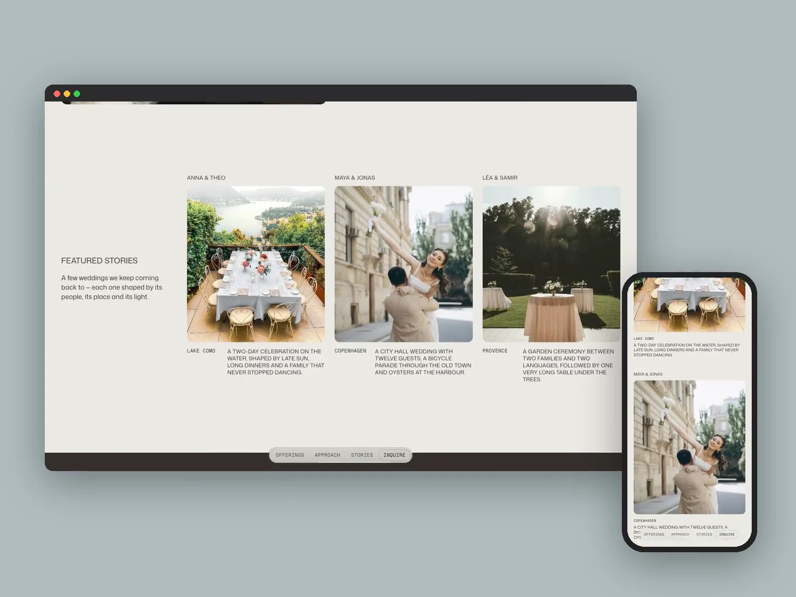 Wedding Photo Site