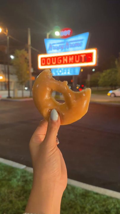 Krispy Kreme - New-ish location, same delicious donuts @tiffhuangry - Coffee & Tea Near Me - Atlanta, Georgia