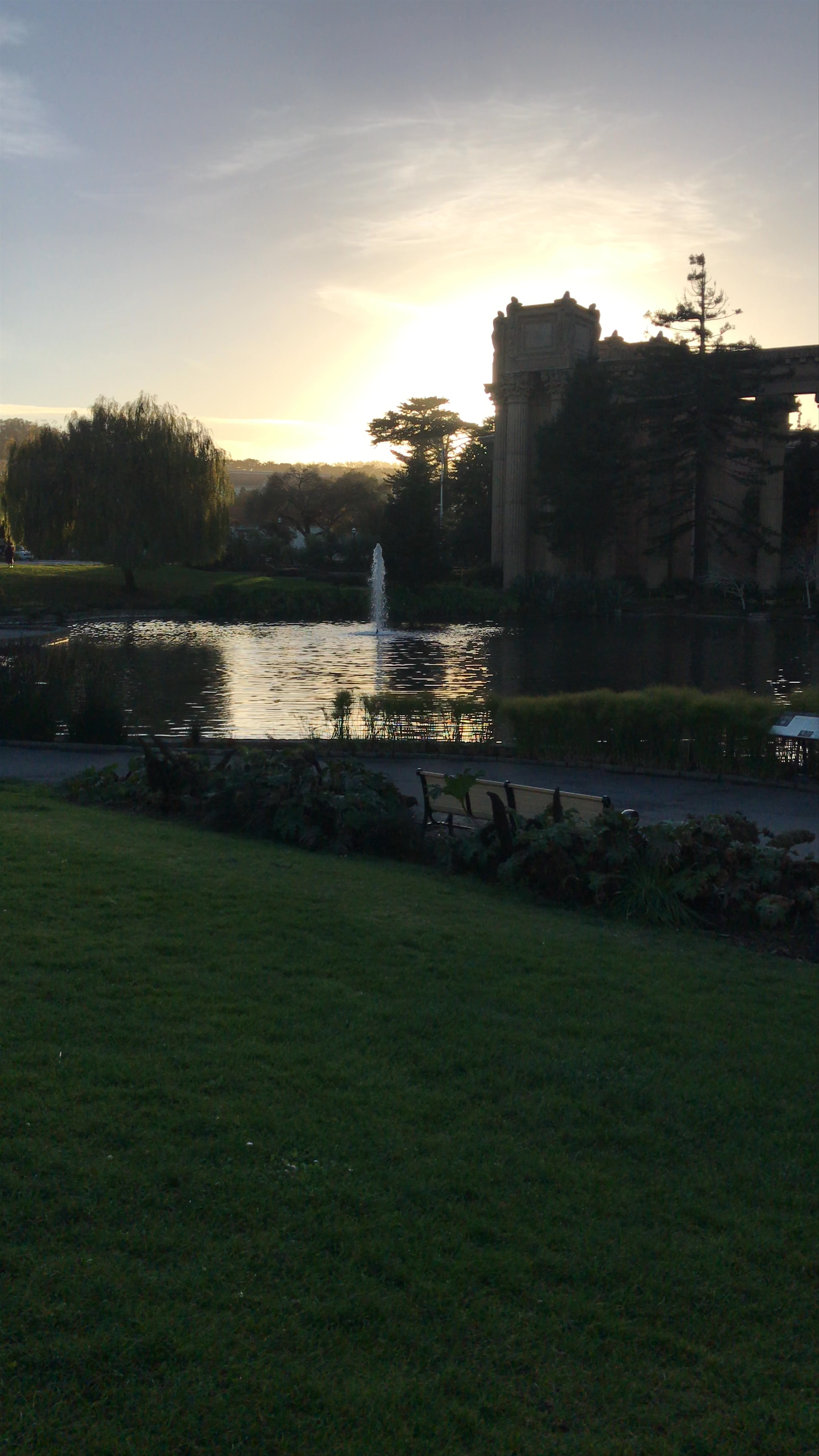 Sunset Serenity at The Palace of Fine Arts, San Francisco